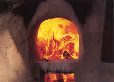 fire in kiln